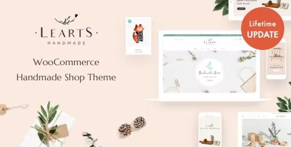 LeArts v1.8.3 手工店 WooCommerce WordPress 主题下载