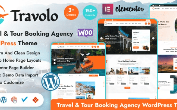 Travolo v1.2.0 旅游预订 WordPress 主题下载