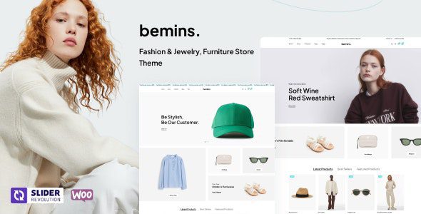Bemins v1.2.4 – 时尚珠宝、家具店主题下载