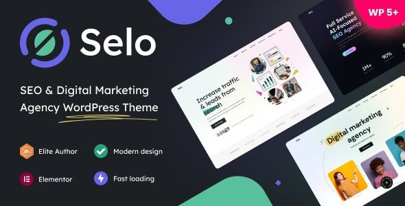 Selo v1.22 SEO 和数字营销机构 WordPress 主题下载