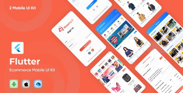 E-Commerce UI Template in Flutter v1.1 源码下载