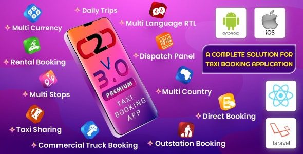 Cab2door Online Taxi Booking App Full Solution v3.0 出租车app源码下载