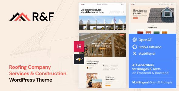 R&F v1.0 – 屋顶和地板 WordPress 主题下载