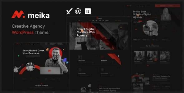 Meika v1.0.0 创意机构 WordPress 主题下载