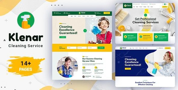 Klenar v1.1.2 清洁服务WordPress 主题下载 + RTL