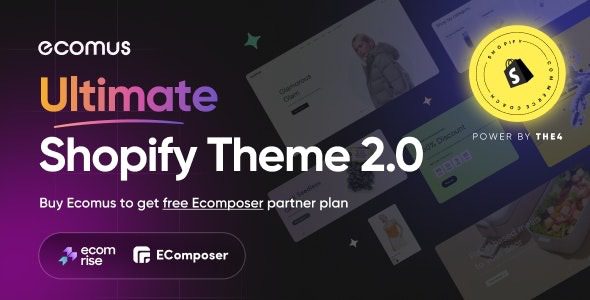 Ecomus v2.3.1 Ultimate Shopify OS 2.0 Theme 主题下载