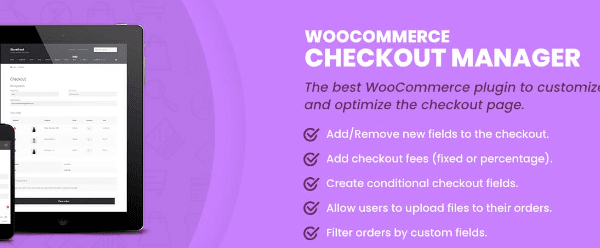 Checkout Manager for WooCommerce Premium v7.6.6 [QuadLayers] 结账页面管理自定义插件下载