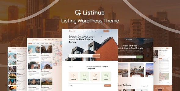 Listihub v1.0.6 列出 WordPress 主题下载