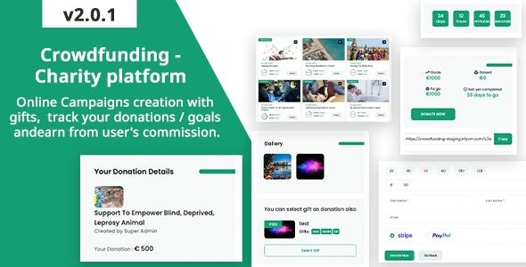 Crowdfunding v3.0.2 筹款平台/慈善/捐赠源码下载