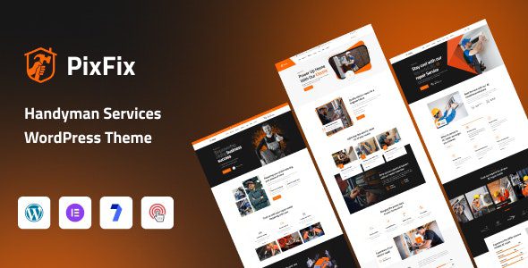 PixFix v1.0.1 – Handyman 服务 WordPress 主题下载