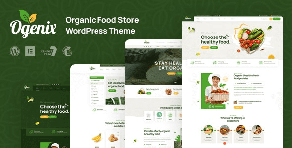 Ogenix v1.0.0 有机食品店 WordPress 主题下载