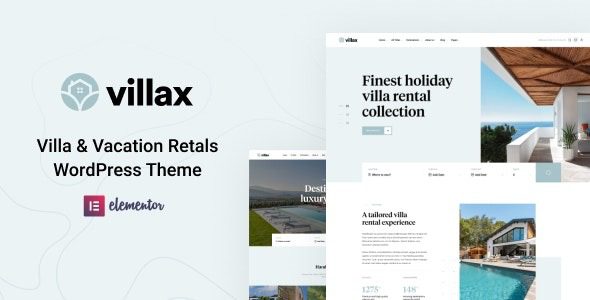 Villax v1.2.1 别墅和度假租赁 WordPress 主题下载