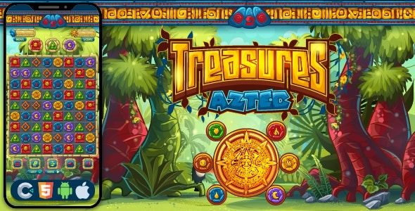 Treasure Aztec v1.0 Html5 游戏源码下载