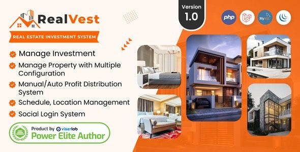 RealVest v2.1 房地产投资系统源码下载