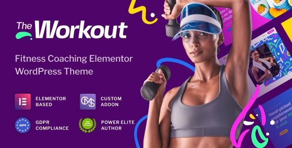 The Workout v1.2.2 教练健身 WordPress 主题下载