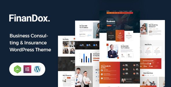 FinanDox v2.0.0 – 商业咨询 WordPress 主题下载