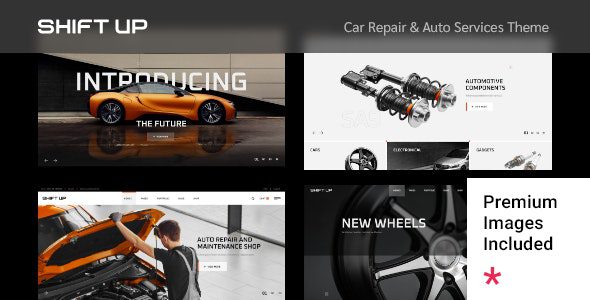 ShiftUp v1.4 – 汽车维修和汽车服务主题下载