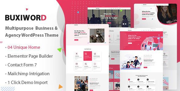 Buxiword v1.2.3 – 数字机构 WordPress 主题下载