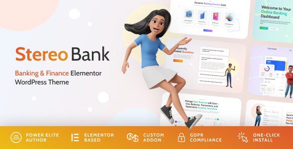 Stereo Bank v1.0.3 – 商业和金融 WordPress 主题下载