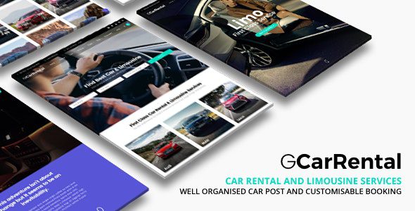 Grand Car Rental v3.7.4 – 豪华轿车租赁 WordPress主题下载