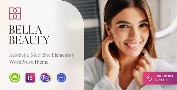 Bella Beauty v1.0.2 – 美容医疗诊所 WordPress 主题下载