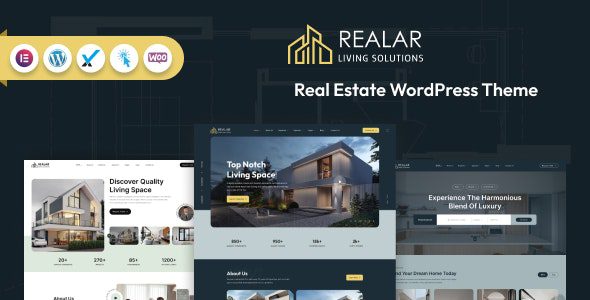 Realar v2.2.0 – 房地产 WordPress 主题下载