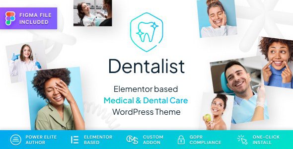 Dentalist v1.1.1 – 医疗和牙医 WordPress 主题下载