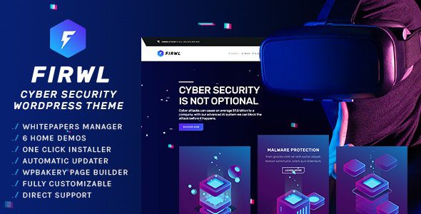 Firwl v1.9.0 – 网络安全 WordPress 主题下载