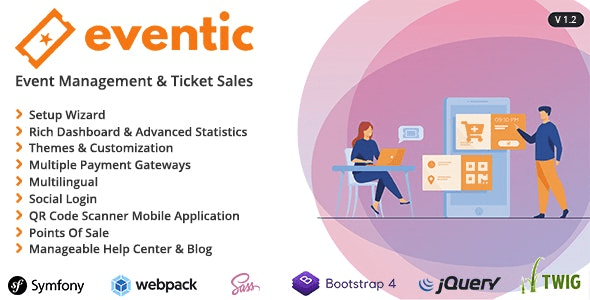 Eventic v1.5 票务销售和活动管理系统源码下载