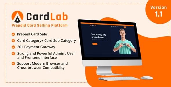 CardLab v2.0 预付费卡销售平台源码下载  [已激活]