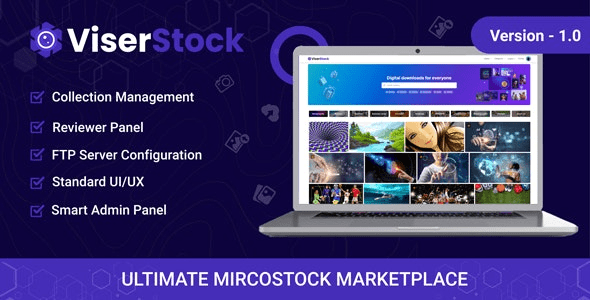 ViserStock v2.0 终极图片市场源码下载（已激活）
