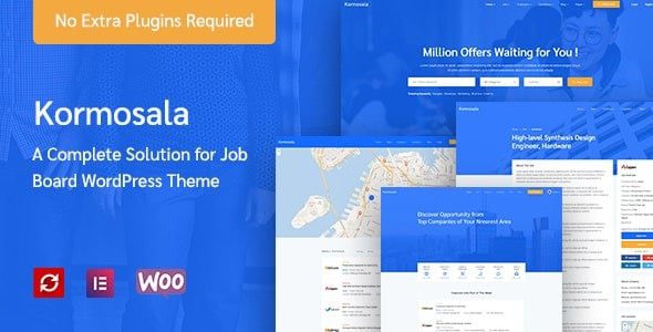 Kormosala v1.0.54 工作板 WordPress 主题下载