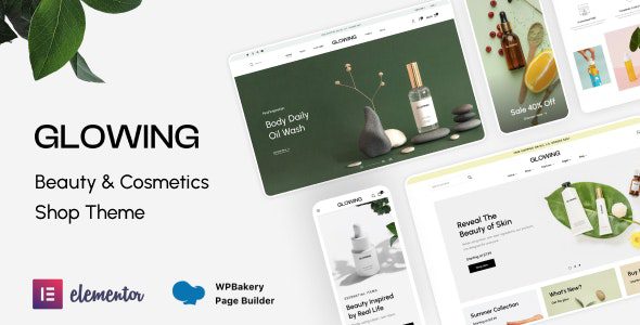 Glowing v1.3.3 – 美容与化妆品商店主题下载