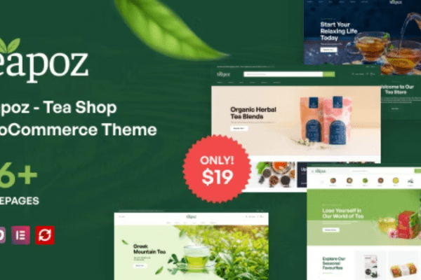 Teapoz v1.1.9 茶叶店 WooCommerce 主题下载