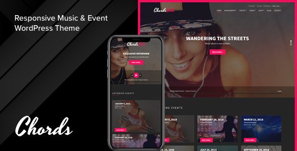 Chords v2.8.0 – 音乐/艺人/电台 WordPress 主题下载