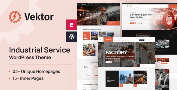 Vektor v1.0.5 – 工业服务 WordPress 主题下载