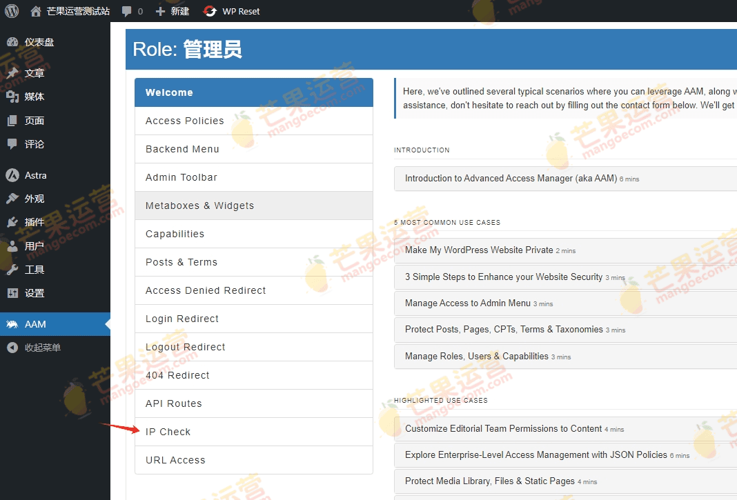 Advanced Access Manager wordpress网站高级权限设置插件破解版插件下载