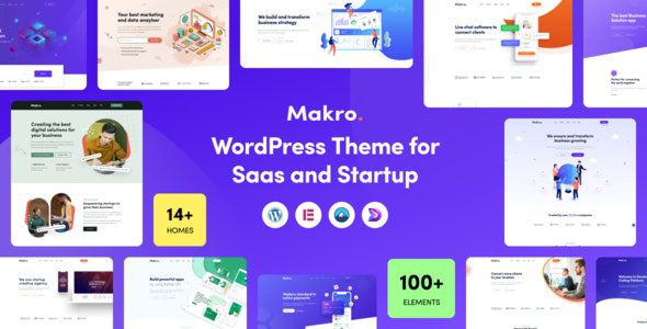 Makro v1.2.9 – 适用于 SaaS 和初创企业的 WordPress 主题下载
