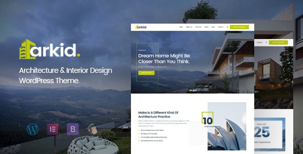 Arkid v2.0.6 – 建筑与室内设计 WordPress 主题下载