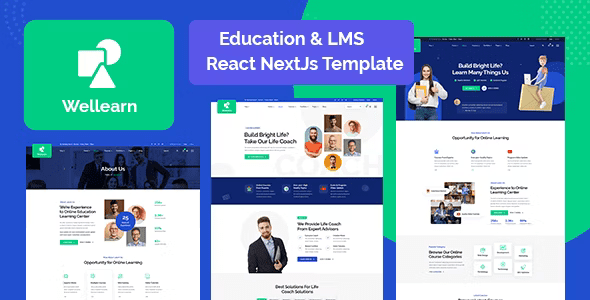 Wellearn v1.1.1 在线教育学习 WordPress 主题下载
