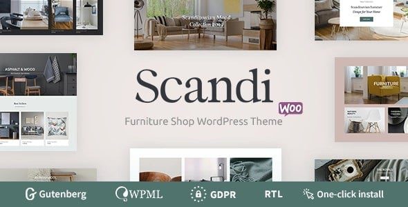 Scandi v1.2.2 装饰与家具店 WooCommerce 主题下载