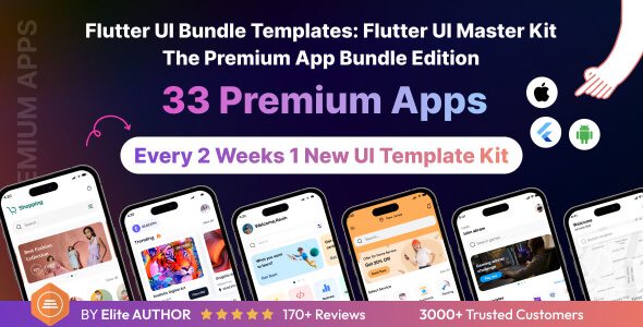Flutter UI Bundle templates v1.22 – Flutter UI Master Kit源码下载