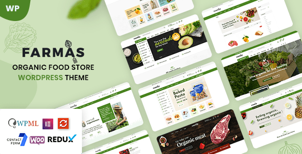 Farmas v1.0.6 – 有机食品商店 WordPress 主题下载