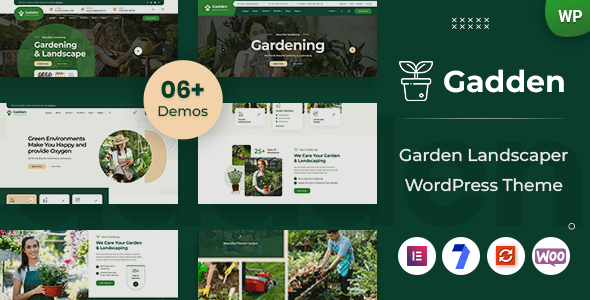 Gadden v1.0.1 – 花园景观设计 WordPress 主题下载