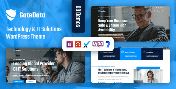 GateData v1.0.2 – IT 解决方案与技术 WordPress 主题下载