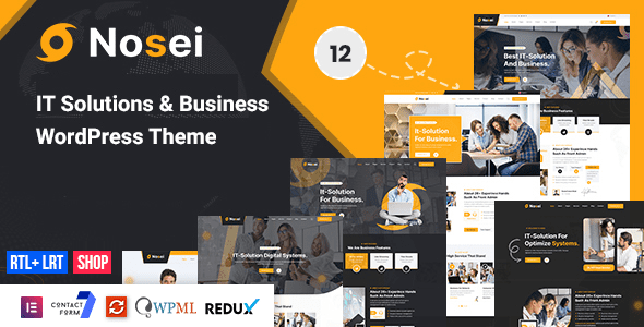 Nosei v1.0.5 – IT 解决方案与服务 WordPress 主题下载