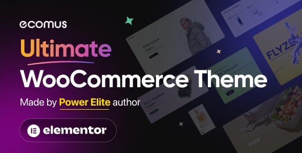 Ecomus v2.4.7 多用途 WooCommerce 主题下载