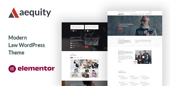 Aequity v2.0.0 – 法律 WordPress 主题下载