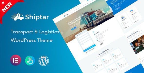 Shiptar v2.0.5 运输与物流 WordPress 主题下载