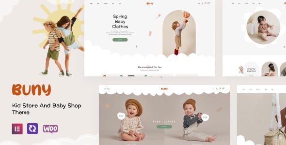 Buny v1.1.3 儿童商店和婴儿店 WordPress 主题下载